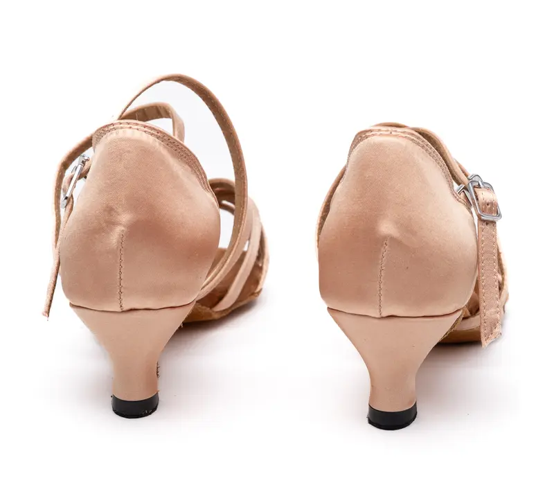 Dancee Zara, Lateinschuhe für Damen – Flesh satin WJ