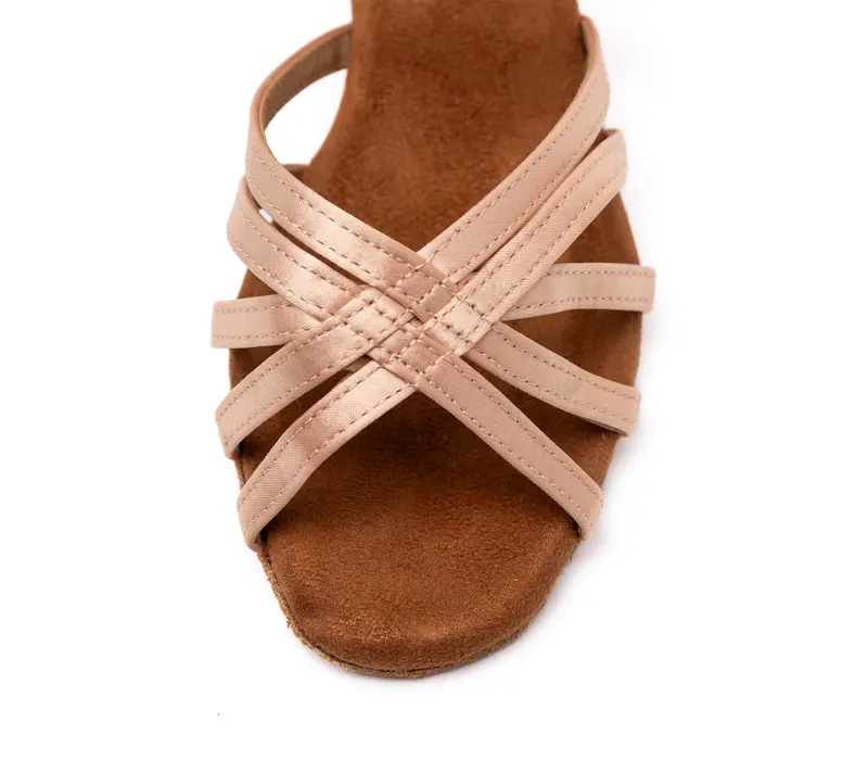 Dancee Zara, Lateinschuhe für Damen – Flesh satin WJ