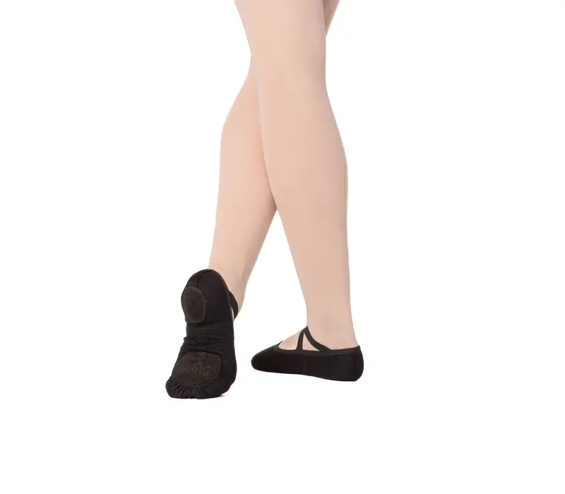 Dancee Pro stretch, elastische Ballettschläppchen für Damen Dancee Pro Stretch, Damen elastische Ballettschläppchen - Schwarz