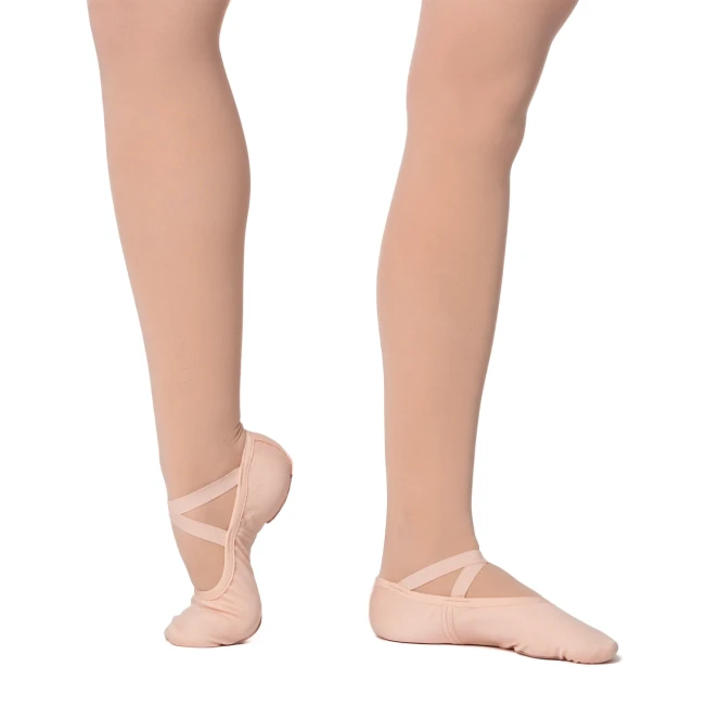 Dancee Pro stretch, elastische Ballettschläppchen für Damen Dancee Pro stretch, elastische Damen-Ballettschläppchen - Rosa- pink
