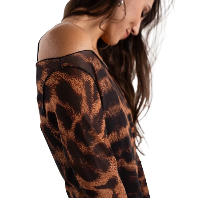 Grand Prix WILD Mirali, Damen-Mesh-Top Grand Prix WILD Mirali, Damen-Mesh-Top