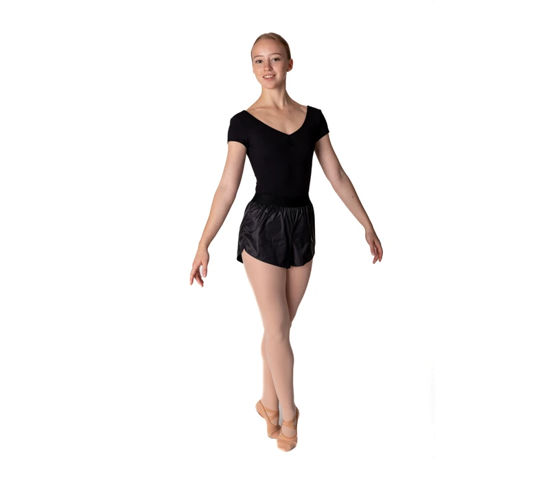 Lesson, kurze weite Trainingsshorts - Schwarz