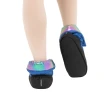 Capezio Mini Glam Warm-up-Booties, Mädchen-Aufwärmschuhe – Metallic-Regenbogen Capezio Mini Glam Warm-up-Booties, Mädchen-Aufwärmschuhe – Metallic-Regenbogen