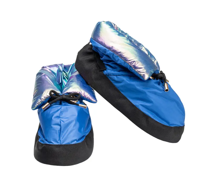 Capezio  Ballroom Warmup Booties, Aufwärmschuhe - Metallic-Regenbogen