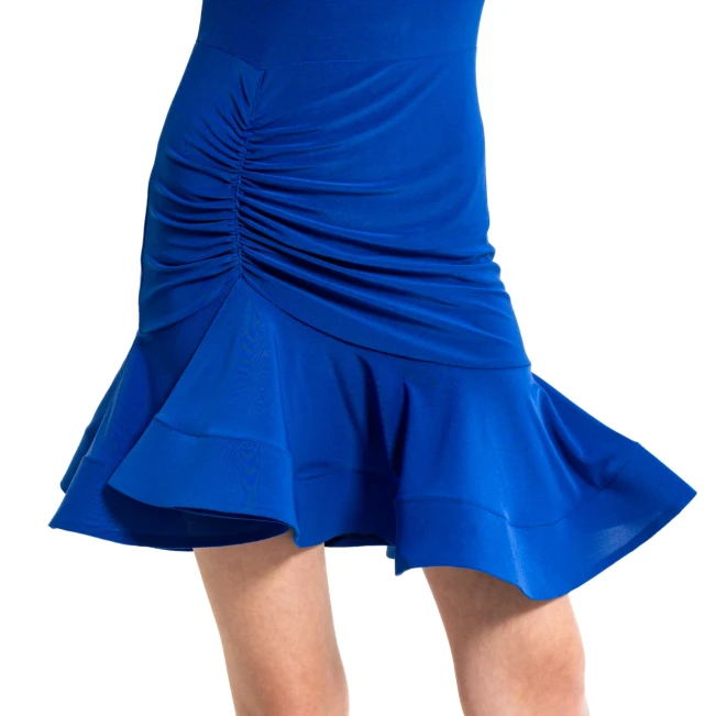 FSD Olívia, Mädchen-Latino-Kleid – Königsblau