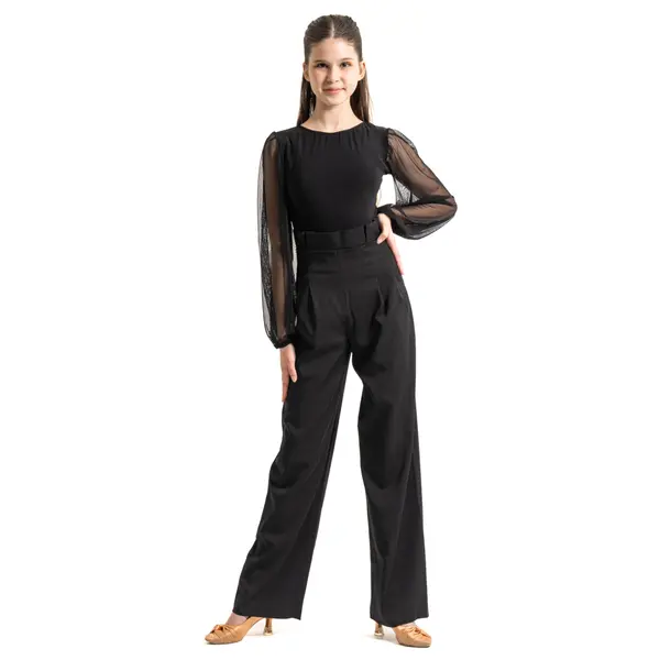 FSD Kamila Mesh, Mädchen-Body mit Netzärmeln