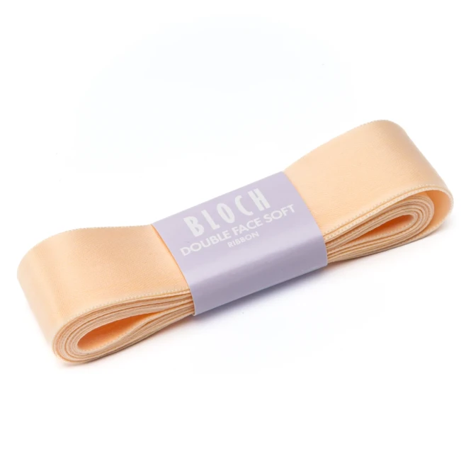 Bloch Double Face Soft Ribbon, beidseitige Satinbänder Bloch Double Face Soft Ribbon, beidseitige Satinbänder