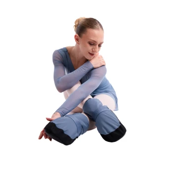 GP Warm up Lesson Booties, Tanzschuhe zum Aufwärmen - Blau - Niagara GP