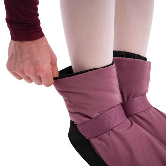 GP Warm up Lesson Booties, Tanzschuhe zum Aufwärmen GP Warm up Lesson Booties, Tanzschuhe zum Aufwärmen - Violett - Italienische Pflaume GP