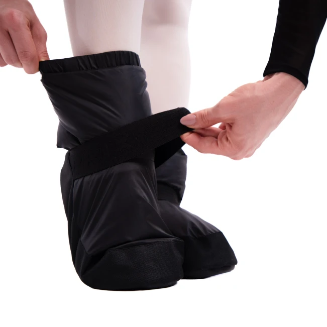GP Warm up Lesson Booties, Tanzschuhe zum Aufwärmen - Schwarz GP Warm up Lesson Booties, Tanzschuhe zum Aufwärmen - Schwarz