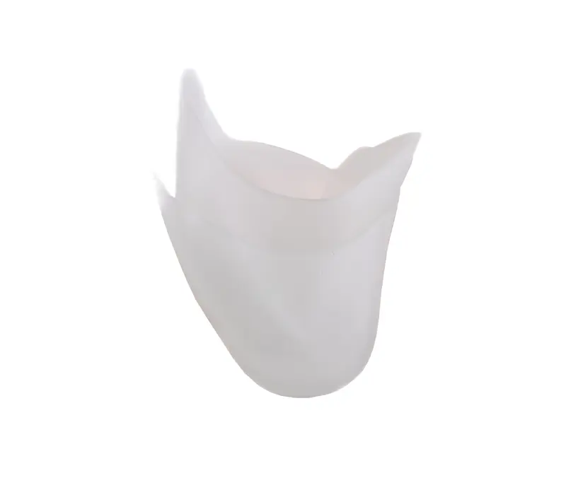 Silikon-Polster für Zehenspitzen Silikon-Zehenschutzpolster - Weiß