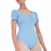 Dansez Vous Felia, Damen-Trikot mit kurzen Ärmeln - Denim Blue Dansez Vous Felia, Damen-Trikot mit kurzen Ärmeln - Denim Blue