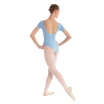 Dansez Vous Felia, Damen-Trikot mit kurzen Ärmeln - Denim Blue Dansez Vous Felia, Damen-Trikot mit kurzen Ärmeln - Denim Blue