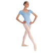 Dansez Vous Felia, Damen-Trikot mit kurzen Ärmeln - Denim Blue Dansez Vous Felia, Damen-Trikot mit kurzen Ärmeln - Denim Blue