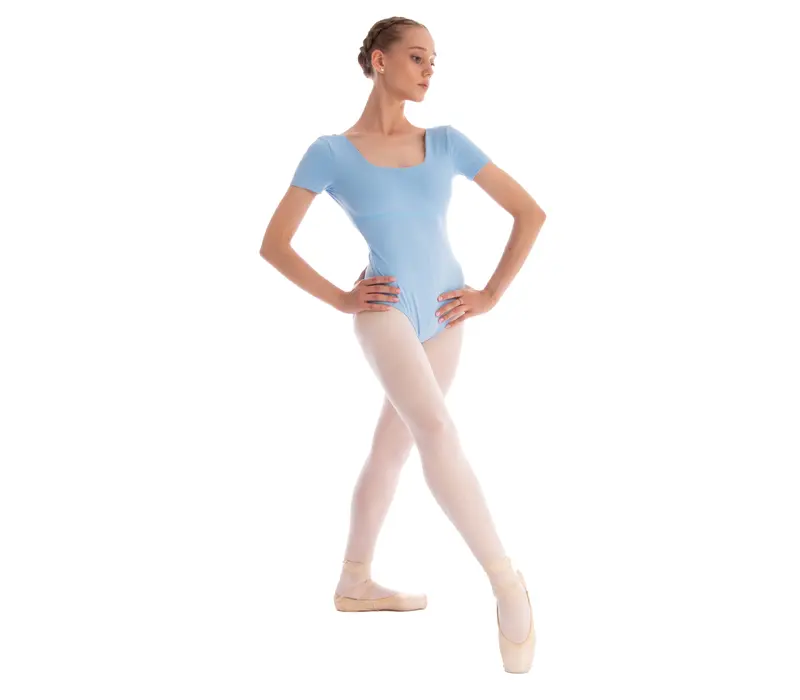 Dansez Vous Felia, Damen-Trikot mit kurzen Ärmeln - Denim Blue