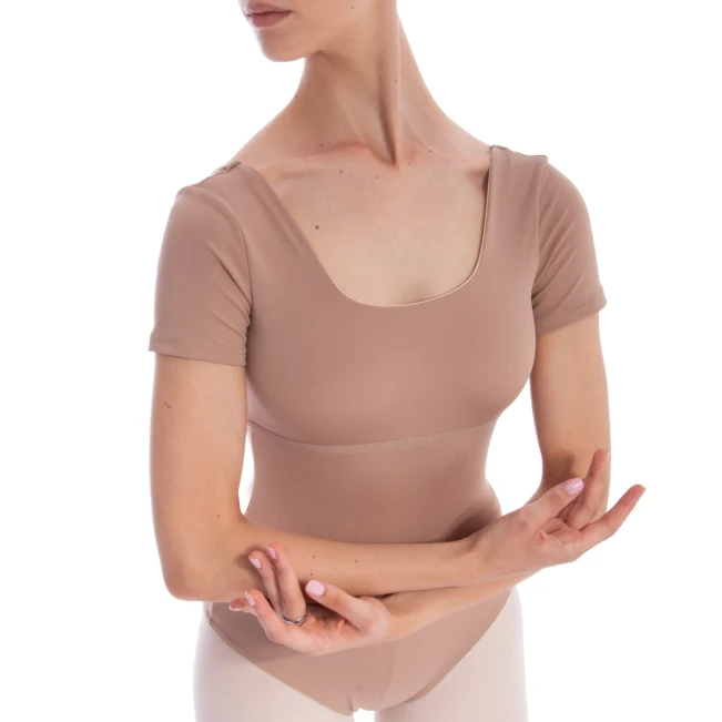 Dansez Vous Felia, Damen-Trikot mit kurzem Ärmel – Moka DV