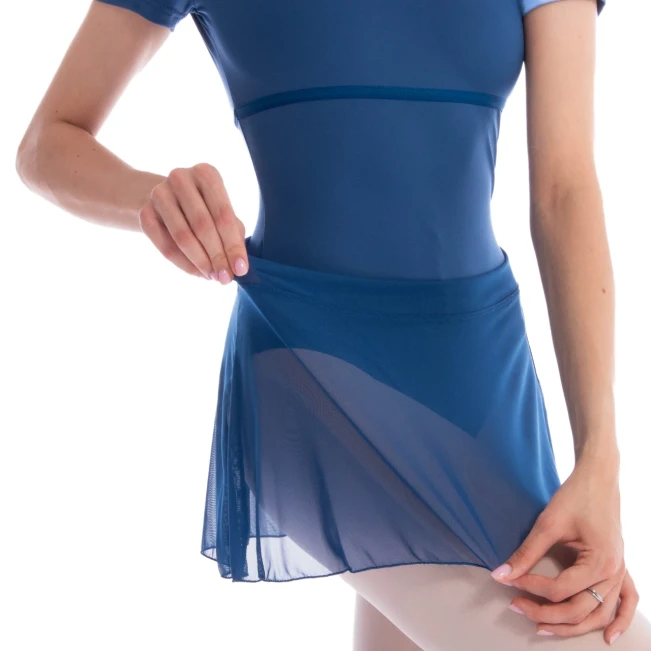 Dansez Vous Felia, Damen-Trikot mit kurzem Ärmel - Blau - Indigo