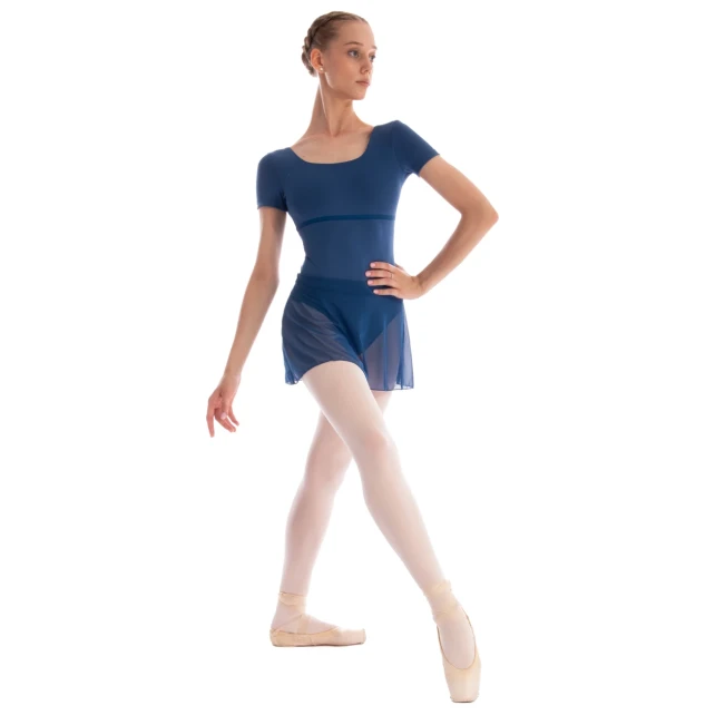 Dansez Vous Felia, Damen-Trikot mit kurzem Ärmel - Blau - Indigo