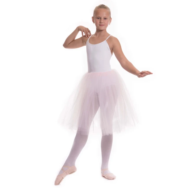 Dansez Vous Lora, Kinder-Balletttrikot - Weiß