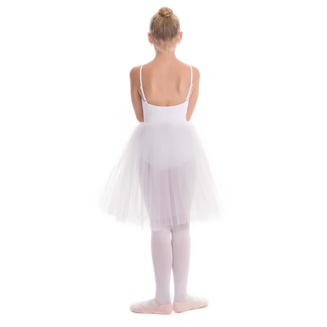 Dansez Vous Lora, Kinder-Balletttrikot - Weiß