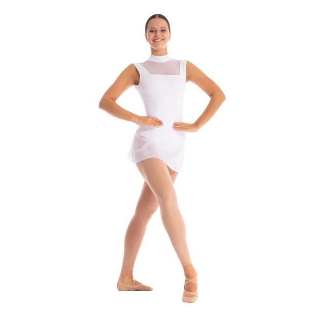 Dansez Vous Olga, Damen-Balletttrikot Dansez Vous Olga, Damen-Balletttrikot - Weiß