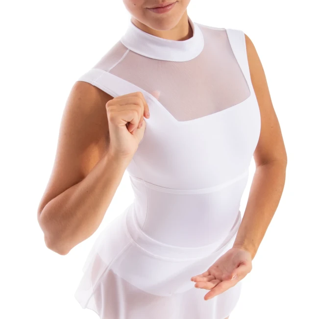 Dansez Vous Olga, Damen-Balletttrikot - Weiß Dansez Vous Olga, Damen-Balletttrikot - Weiß