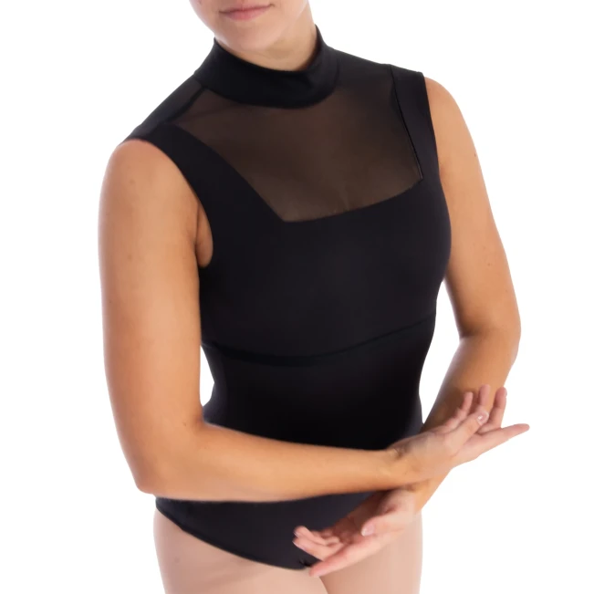 Dansez Vous Olga, Damen-Balletttrikot Dansez Vous Olga, Damen-Balletttrikot - Schwarz