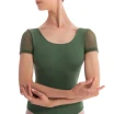 Dansez Vous Ophelia, Damen-Trikot mit Mesh-Ärmeln - Blau - Indigo