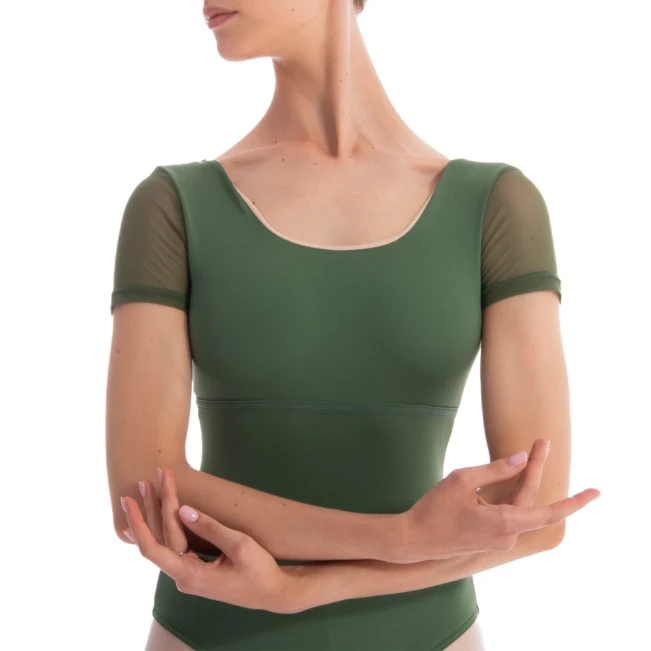 Dansez Vous Ophelia, Damen-Trikot mit Mesh-Ärmeln - Blau - Indigo