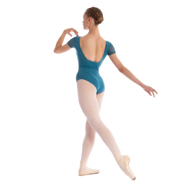 Dansez Vous Ophelia, Damen-Trikot mit Mesh-Ärmeln - Blau - Indigo