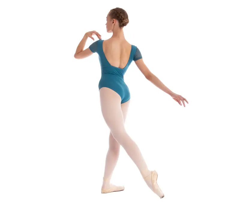 Dansez Vous Ophelia, Damen-Trikot mit Netzärmel - Blau Saxony blue DV