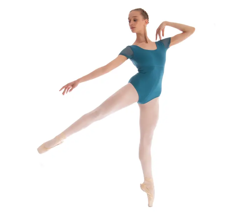 Dansez Vous Ophelia, Damen-Trikot mit Netzärmel - Blau Saxony blue DV