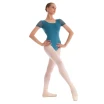 Dansez Vous Ophelia, Damen-Trikot mit Mesh-Ärmeln - Blau - Indigo