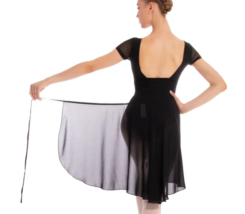 Dansez Vous Ophelia, Damen-Trikot mit Mesh-Ärmeln – Denim Blue