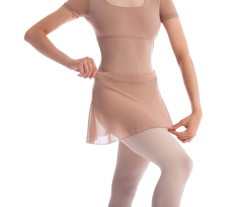 Dansez Vous Ophelia, Damen-Trikot mit Mesh-Ärmeln – Denim Blue