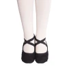 Dansez Vous Vanie L, Damen elastische Ballettschläppchen - Schwarz