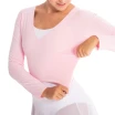 Warmy, Damen-Top zum Wärmen – Rosa – Hellrosa