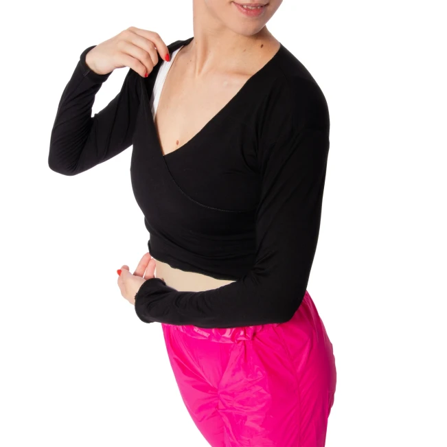 Warmy, Damen-Top zum Aufwärmen Warmy, Damen-Top zum Warmhalten - Schwarz