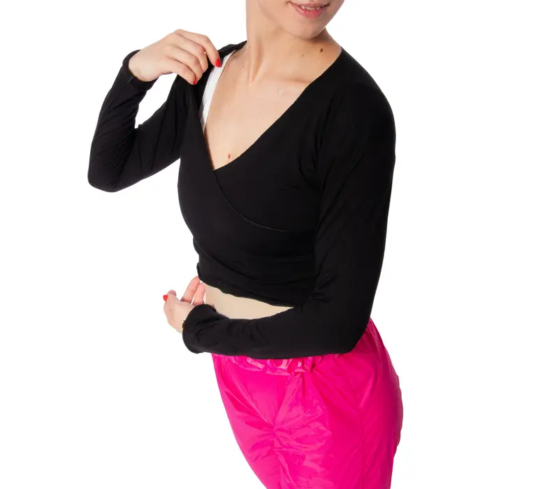 Warmy, Damen-Top zum Aufwärmen Warmy, Damen-Top zum Warmhalten - Schwarz