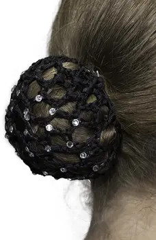 Dansez Vous Dutt-Abdeckung, Haargummi mit Kristall