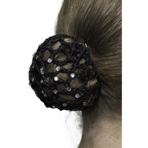 Dansez Vous Dutt-Abdeckung, Haargummi mit Kristall