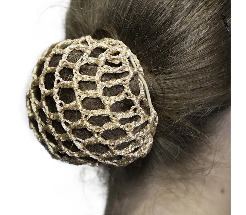 Dansez Vous Dutt-Abdeckung, Haargummi - Gold - gold