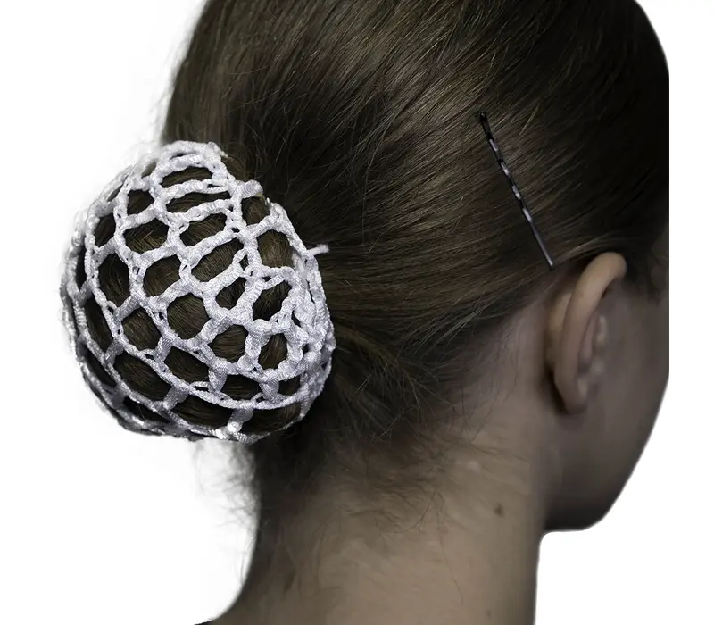 Dansez Vous Dutt-Cover, Haargummi - Weiß