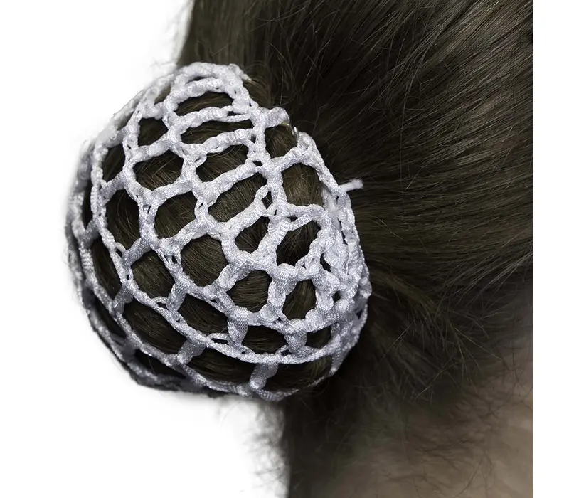 Dansez Vous Dutt-Cover, Haargummi - Weiß