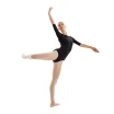 Capezio Essential Boatneck, Dress für Damen mit 3/4-Ärmel