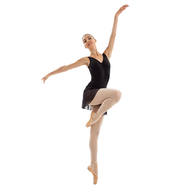 Capezio Essential Pull on Skirt, Damenrock mit elastischem Bund 