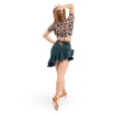 FSD Beny, Top mit kurzen Ärmeln und Bindung für Mädchen – Leopard FSD Beny, Top mit kurzen Ärmeln und Bindung für Mädchen – Leopard