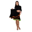 Kinderrock für Latino Basic - Schwarz/Orange Kinderrock für Latino Basic - Schwarz/Orange