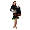 Kinderrock für Latino Basic - Schwarz/Orange Kinderrock für Latino Basic - Schwarz/Orange