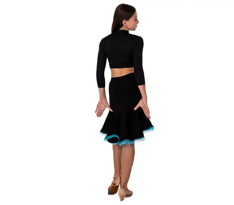 Kinderrock für Latin basic Kinderrock für Latin Basic - Schwarz/Blau